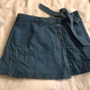 Sage skirts jean